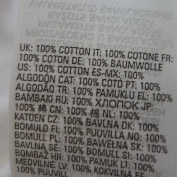 Diesel Long Sleeve White New D-LOGO 100% Cotton Size S T-Shirt *New with Tags* - Picture 12 of 12